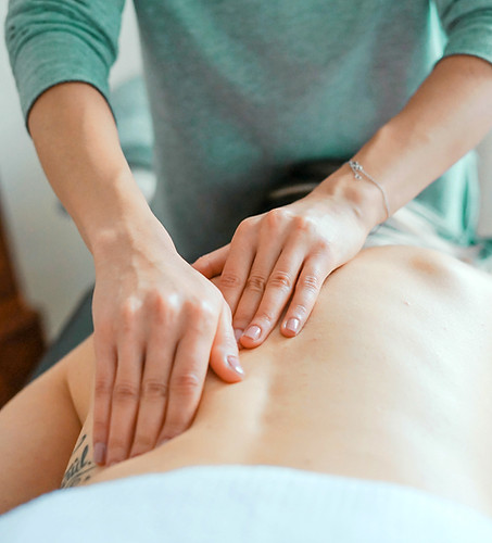 Sportmassage behandeling